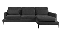Паоло с канапе Gunnared Dark Grey