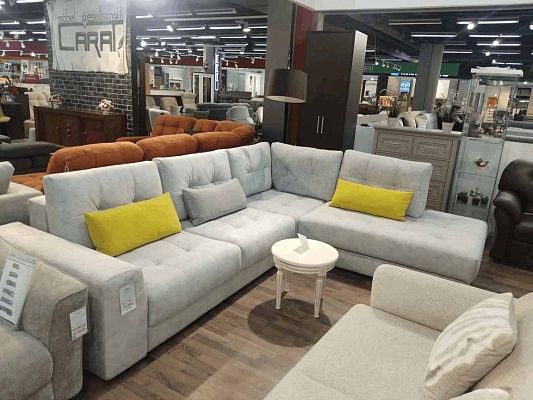  Модульный Брайтон канапе с оттоманкой, Fresca brilliant, Аутлет Outlet
