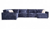 Модульный  Мюнхен угол с тумбой  85/25 Sher Navy