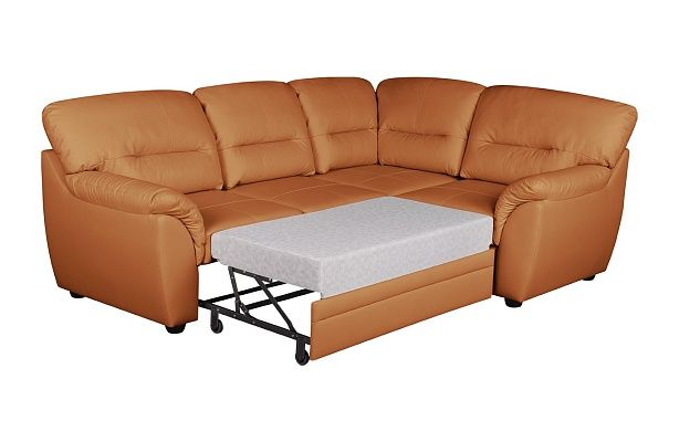 Диван Атлантик с тумбой Grann Madras Golden Brown
